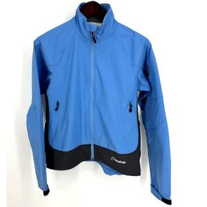 Cloudveil Women's Cyclone Soft Shell Plus Serendipity Jacket Small Blue Full Zip